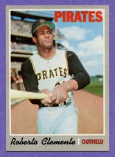 1970 Topps Roberto Clemente #350 Pirates Centered EX picture