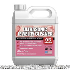 Maplefield Ultrasonic Jewelry Cleaner Solution - Concentrated Formula & Ultrason picture