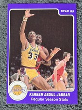 1984 Star Player Set #3 Kareem Abdul-Jabbar Regular Season Stats picture