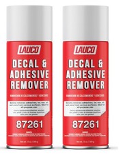 LAUCO Decal & Adhesive Remover, 13 oz Aerosol Spray–Removes Stickers, Tar, 2Pack picture