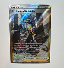Cynthia's Ambition GG60/GG70 Crown Zenith Galarian Gallery Full Art Holo picture