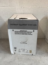 NEW - CommScope SYSTIMAX GigaSPEED X10D 2091B Category 6A Cable 1000ft Green picture