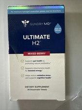 Authentic Gundry MD Ultimate H2 30 Dissolvable Tablets B12 & Magnesium. picture