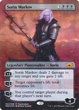 Sorin Markov #RA3 *Foil* (NM) Mythic Edition: Ravnica Allegiance (MED2) MTG picture