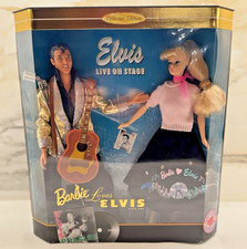 Vintage 1996 Barbie Loves Elvis Doll Gift Set, Collector Edition picture