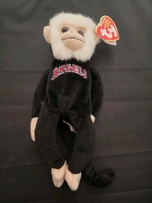 Ty Beanie Original Babies Vintage (2000) Angels RALLY MONKEY Plush Toy Pringles  picture