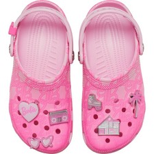 Crocs Adult Mattel Pink Barbie Classic Clogs picture