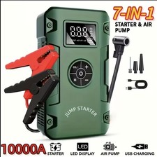 10000A 7-in-1 Car Jump Starter with Air Pump - 150PSI Tire Inflator picture