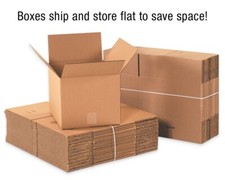 100 9x6x2 Cardboard Shipping Boxes Cartons Packing Moving Mailing Box Storage picture