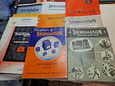 Tru Fidelity by Thordarson Transformer Specialist instruction booklet lot picture