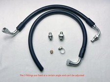 1979-1997 Ford Mustang to GM Pump Powering Steering Hoses kit picture