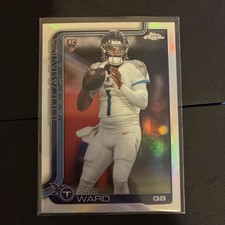 2025 Topps Chrome - Rookies Cam Ward #314 Refractor (RC) picture