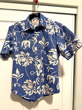 Reyn Spooner Alfred Shaheen Men's M Aloha Shirt Made In Hawaii picture