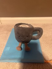 Jellycat Amusables Coffee Cup Authentic Brand New With Tags Dust Bag Included picture