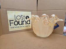 Italian Murano Style Art Glass Gold Luster 12