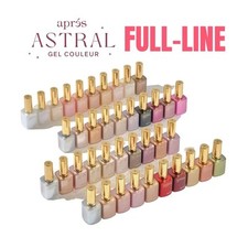 Apres Astral Gel Couleur Nail Polish Pearl, Cat Eye, Glitter Effect *Pick Any* picture
