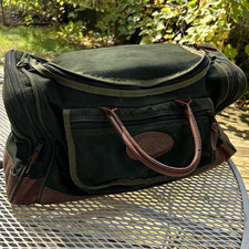 Vintage Orvis Battenkill Green Canvas 24x12x12 Duffel Bag picture