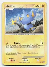 Shinx DP15 Holo Promo Diamond and Pearl Promos Pokemon DMG picture
