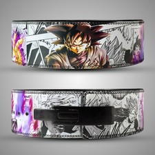Goku Weightlifting Belt Dragon Ball Zamasu Anime Lifting Belt Gym Belt Leather picture