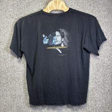 Vintage 1996 X-Files U.S. T's Shirt Mens XL Black Fox Mulder Graphic Distressed picture