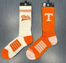 2 Pair University of Tennessee Volunteers Vols Logo Socks by Strideline NEW M/L picture