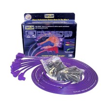 Taylor Cable Spark Plug Wire Set 73151; Spiro Pro 8mm Purple 90 deg. Universal picture