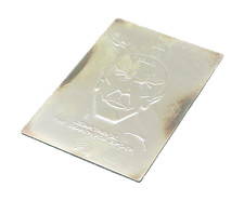 925 Sterling Silver Vintage Solid Star Trek 1982 Collection Card  TR3081 picture