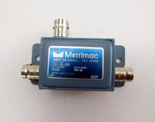 NOS QTY (5) Merrimac Directional Coupler CR-10-50 BNC Female Connectors to 30db picture