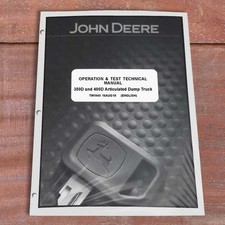 John Deere 350D, 400D Articulated Truck Operation & Test Service Manual - TM1940 picture