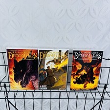 RA Salvatore's Demon Wars The Demon Awakens 1-3 Lot DDP 1st Print 2007 Prestige picture