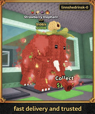🐘 🔥 Strawberry Elephant For Sale – Cheap & Fast 10B/S Real and Rare 🔥 picture