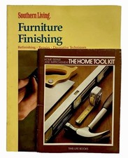 Southern Living Furniture Finishing book Home tool kit 2 vintage books Excellent picture