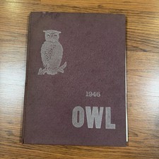 Vintage 1946 Ooltewah High School TN Yearbook 