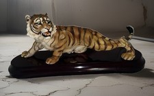 Giuseppe Armani Tiger  Figurine Florence  The Sovereign 2171S Rare Art picture