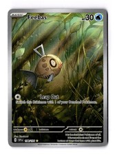 Feebas 198/191 Illustration Rare Surging Sparks Pokemon Holo Near Mint picture