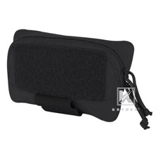 KRYDEX Tactical Molle Admin Panel Utility Pouch BELT/MOLLE Back Organizer Black picture