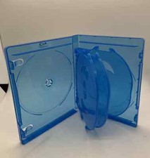 NEW 24MM BLU-RAY 8-DISC CASE WITH BLURAY LOGO, SLEEVE, BRBL2408 (P39F) picture
