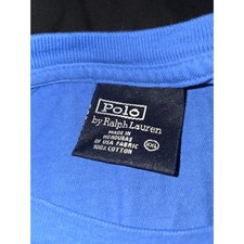 Authentic Vintage Single Stitched 90s Polo by Ralph Lauren Pocket T-Shirt picture
