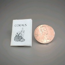 Corals Mosaic Press Miriam Irwin Micro Miniature Book for Dollhouses Lithographs picture