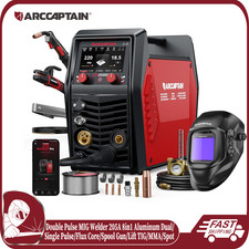 ARCCAPTAIN MIG205DP Pro MIG Welder 8-in-1 Dual/Single Pulse MIG/TIG/MMA/Spot APP picture