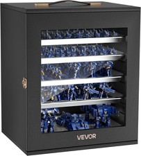 VEVOR Miniatures Storage Case for Warhammer 40k, Fits 1000-1500 Small, Black picture