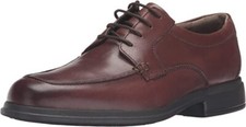 Men's Bostonian Tifton Edge Oxford Dress Shoes, Brown Leather, 9M, NIB picture