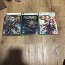 Xbox 360 Bioshock  Trilogy Bioshock 1 2 Infinite bundle Lot CIB Tested Complete  picture