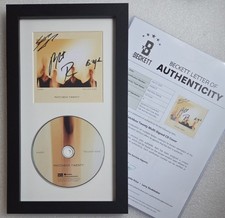 MATCHBOX TWENTY SIGNED CD DISPLAY BECKETT LOA THOMAS AUTOGRAPHED 20 PRESENT GIFT picture