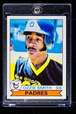 Ozzie Smith TOPPS RETRO REPRINT ROOKIE CARD San Diego Padres picture