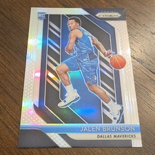 Panini 2018-19 Prizm Jalen Brunson #250 Silver Prizm Rookie RC Mavericks Clean picture