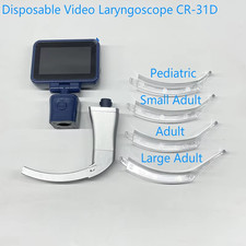 3.5-inch Screen Video Laryngoscope with disposable blades picture
