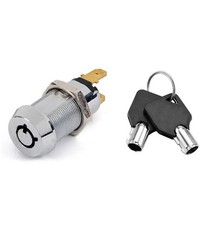 ON/OFF Lock Switch Electronic Key Switch Lock Keyed Alike Removable in On or Off picture