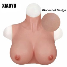 Silicone Crossdressers Breast Forms Chest Plates Drag Queen Mastectomy Enhancer picture