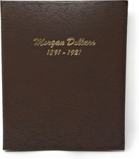 Dansco Album For Collecting US Morgan Dollar Coins 1891-1921 Model 7179 New picture